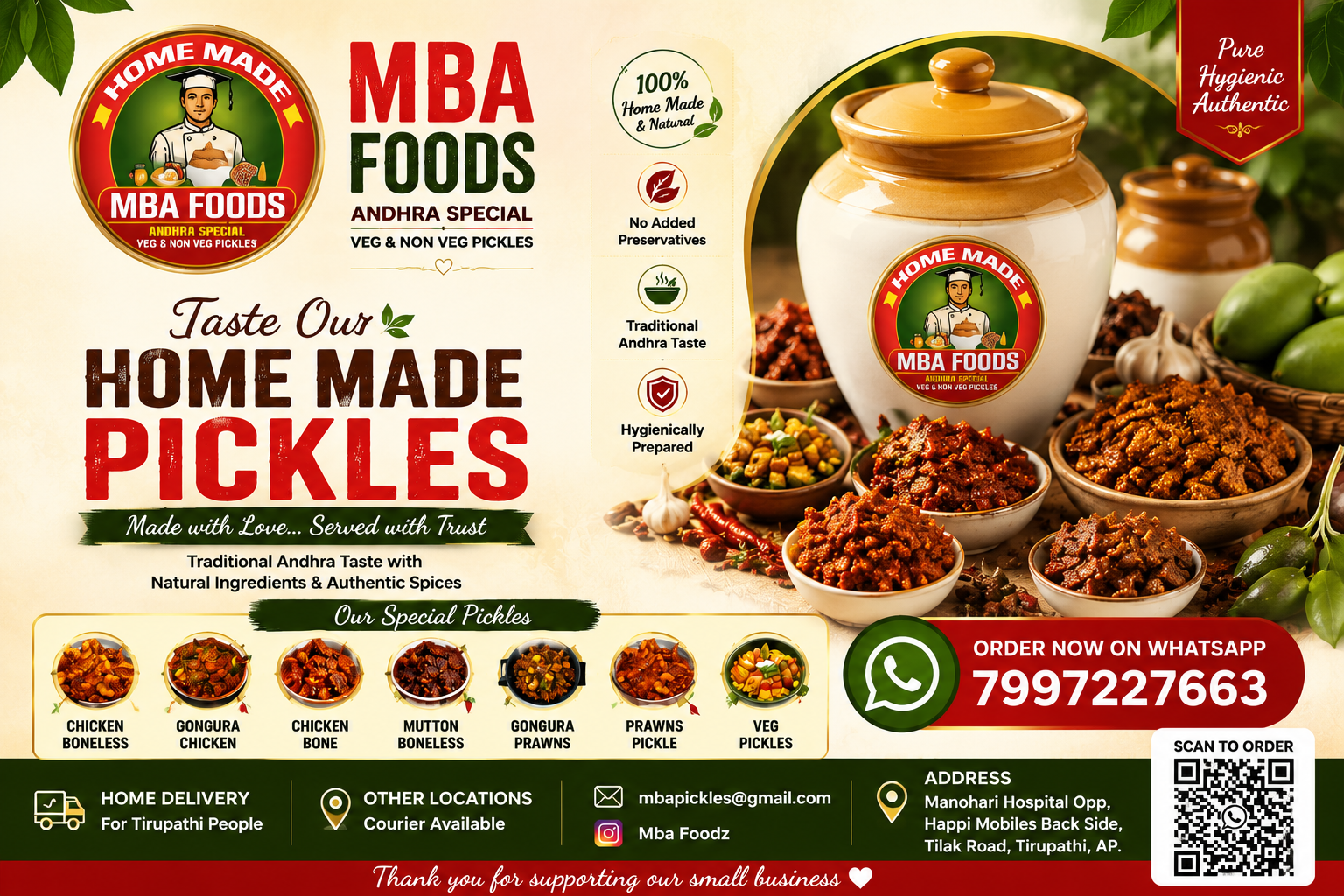 mba foods